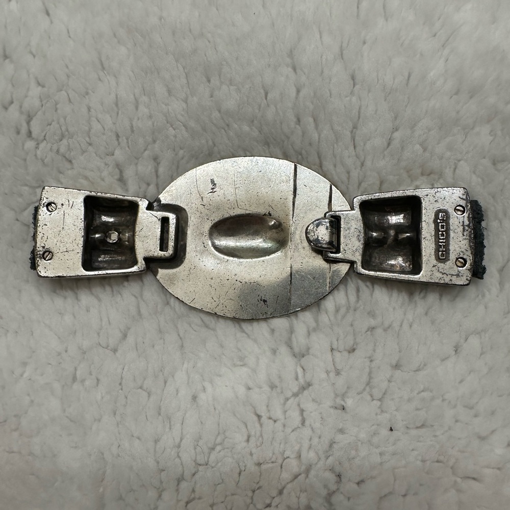 Belt clasp - this was the clasp to a belt. Belt broke. Price is clasp only. - Picture 3 of 7